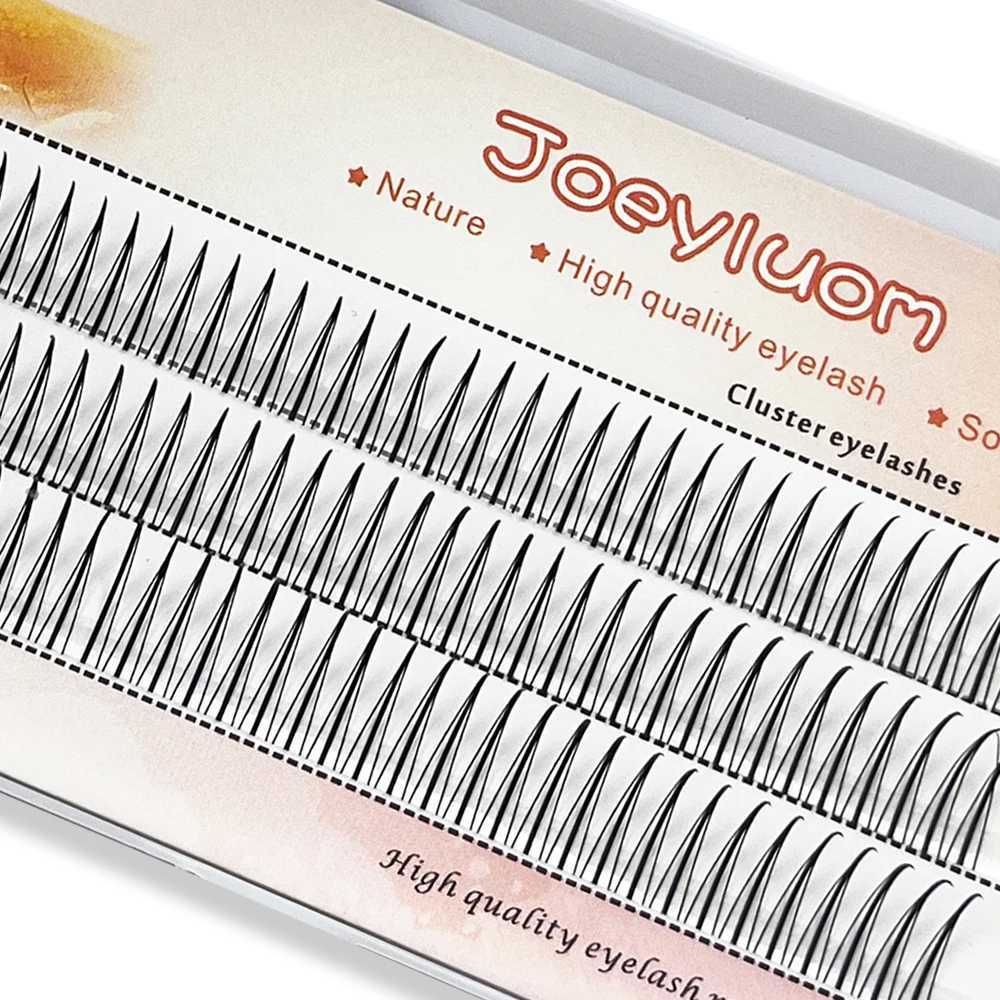 120/1 Box Bundles False Eyelash Natural Extension Single Cluster Set Personal Eyelash Makeup Tool EyelashXJ241019