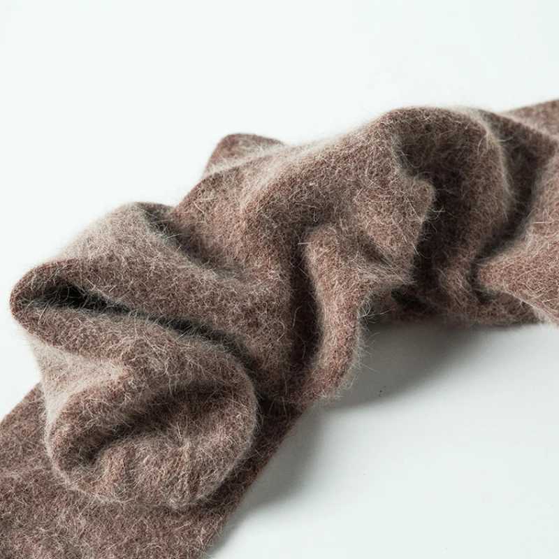 New Thick High Quality Angola Rabbit Merino Wool Socks Brand Long Socks Mens Socks Classic Business Men Winter Warm SocksXJ241019