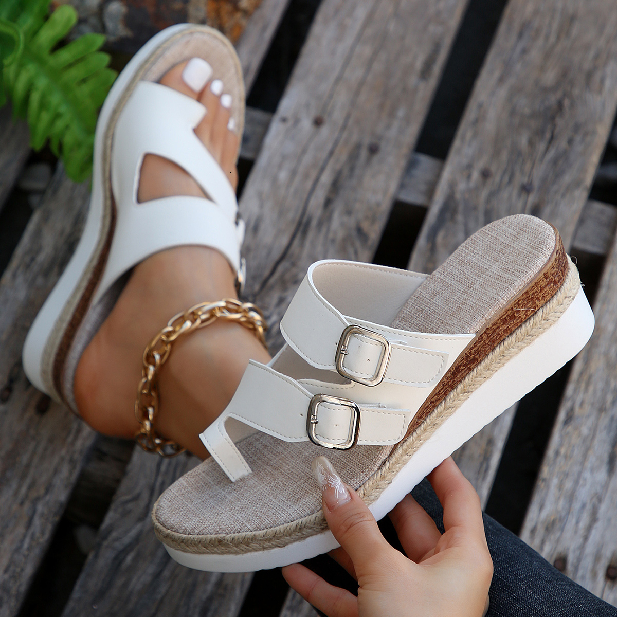 S Platform Women Wedge Slippers Summer Retro Open Toe Casual Shoes Outdoor Ladies Sexy Elegant Cm High Heel Sandals Size Ddmywed Ddmysaturn