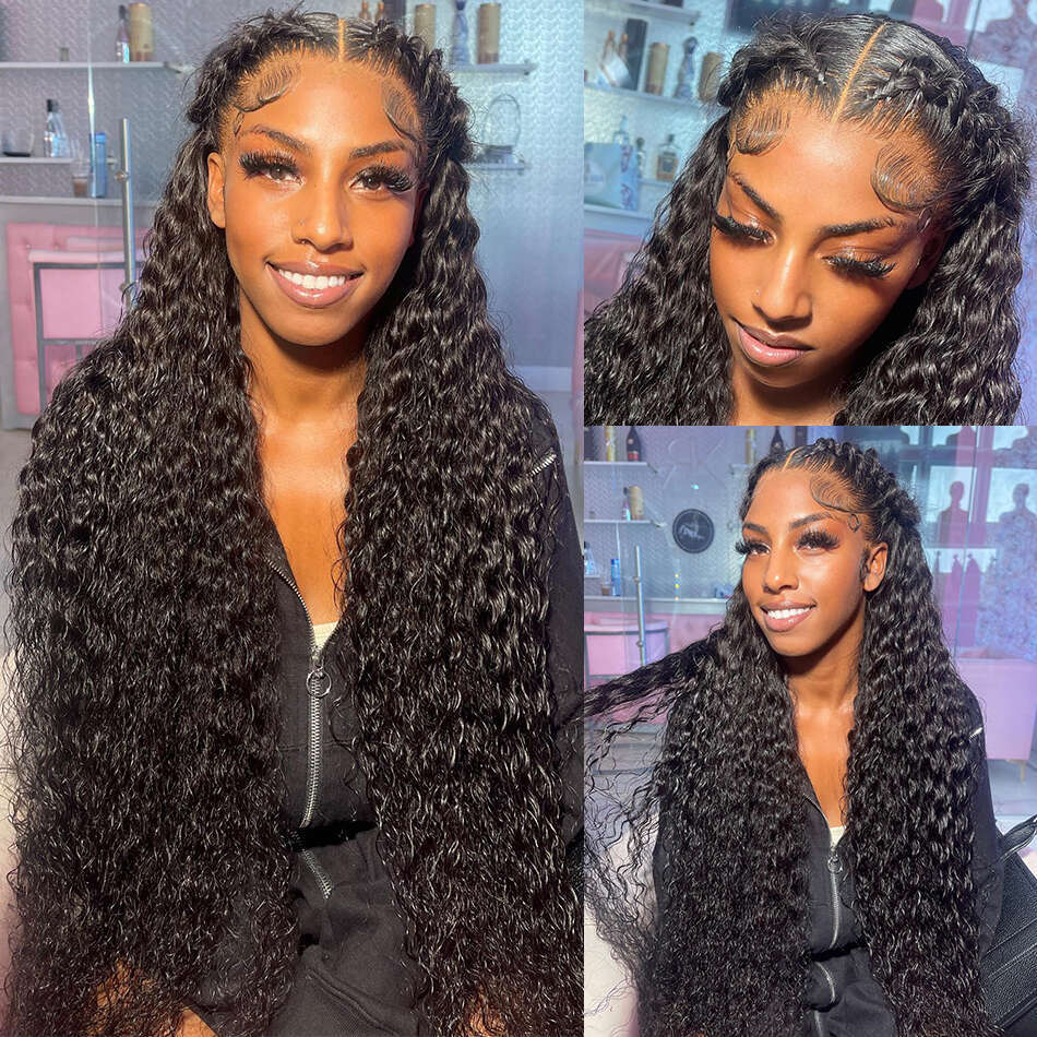 Ottilia Curly 13x4 Wigs For Women 13x6 Hd Frontal Deep Wave 360 Lace Front Wig Human Hair 180%