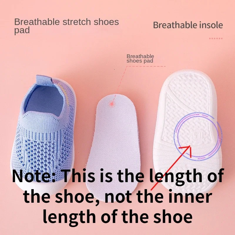 2024 Kids Shoes Casual Breathable Infant Baby Children Girls Boys Mesh Sneakers Soft Bottom Comfortable NonSlip 241018