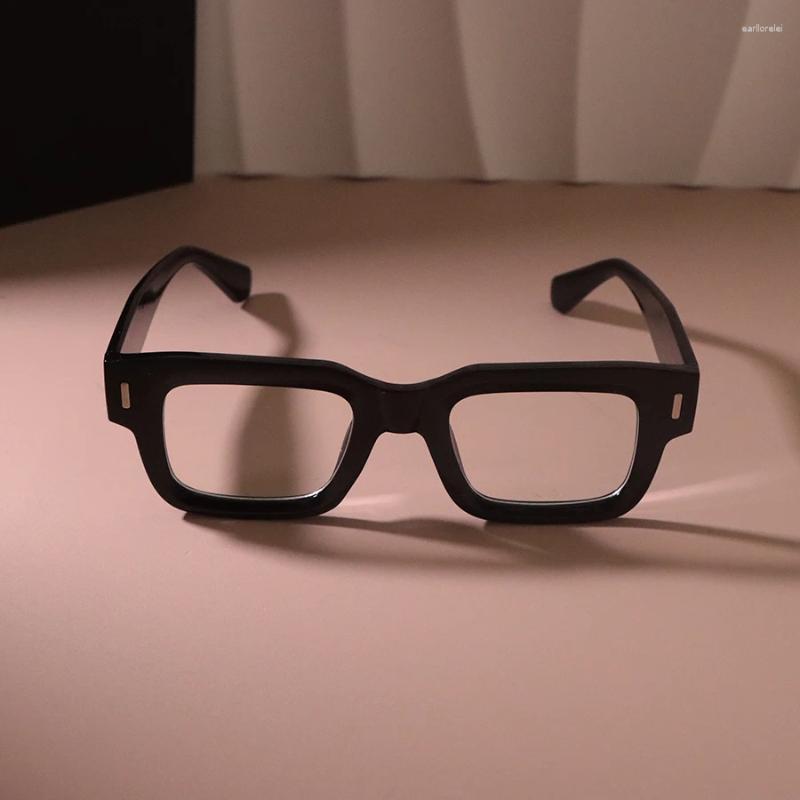 Sunglasses Frames Elegant Transparent Lens Plain Eyeglasses Frame Male Female Brand Casual Rectangle Glasses Men Women