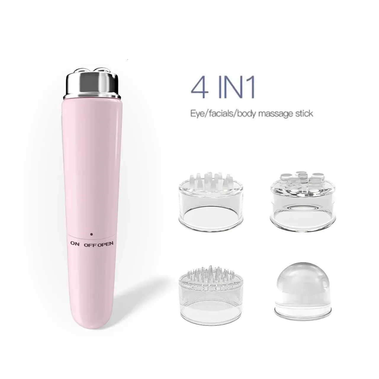 4 In 1 Electric Massager Micro Vibration Eye Beauty Instrument For Relax Dark Circles Bags Puffiness Massage 241008