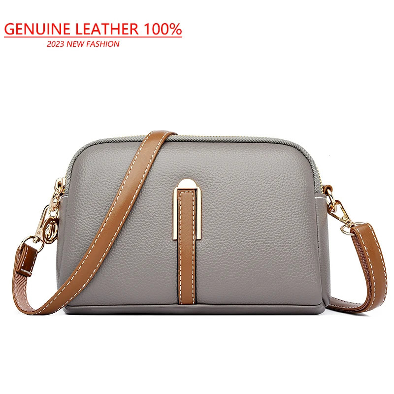 100% genuine leather shoulder bag womens handbag er denim flip bag womens messenger bag cross body bag 241018