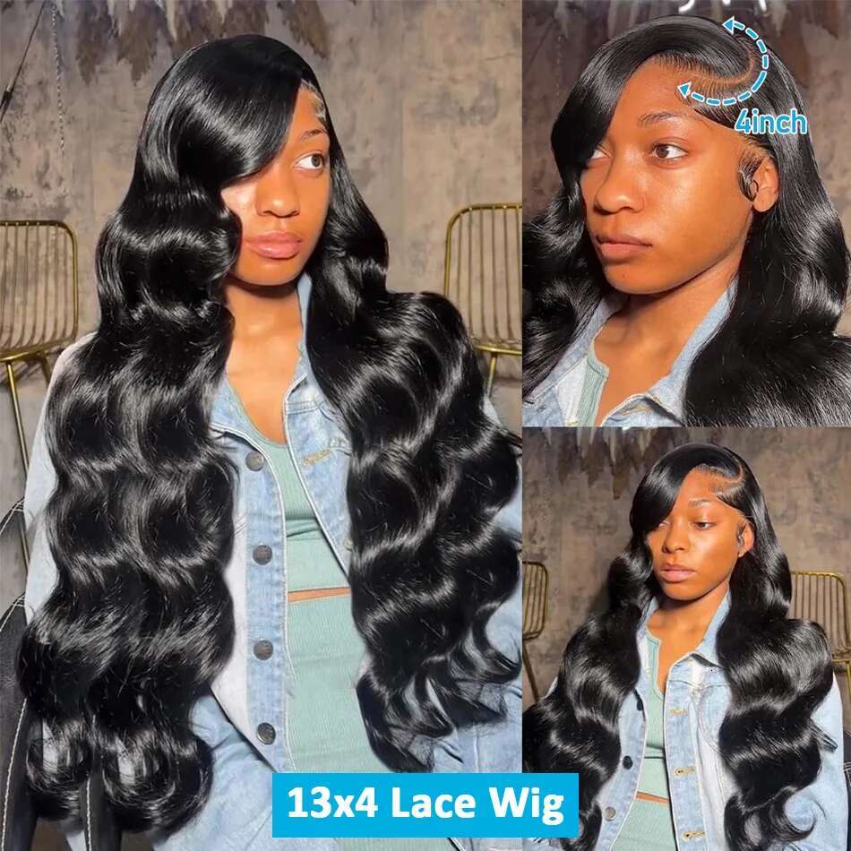Lace x Hd Frontal Wig Front Human Hair Wigs For Black Women Inch Body Wave Brazilian s