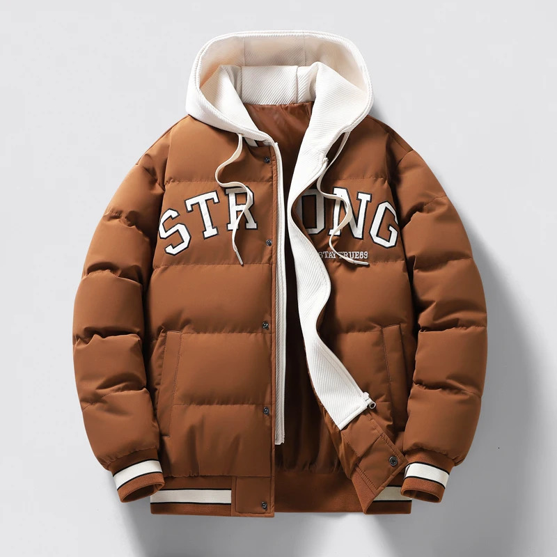 Hooded Winter Jacket Warm Wool Liner Man Jackets Coats Outwear Snow Windbreaker Male Parka Overcoats Fur Collar Men 241010