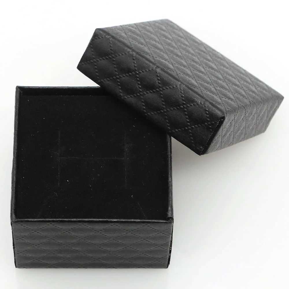 Ring earring pendant jewelry box 5x5x3cm display packaging wedding birthday party gifts organizer box wholesale W241019