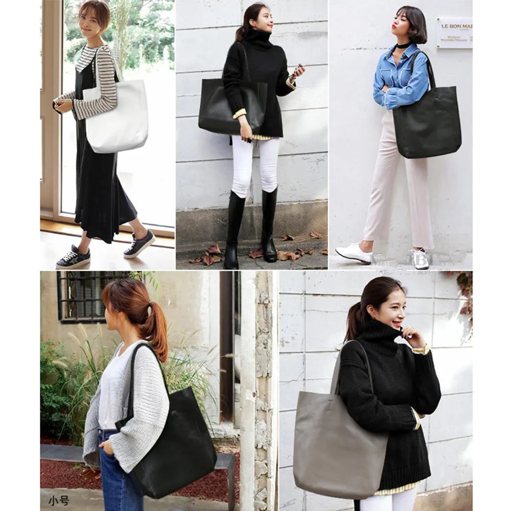 Shoulder bag womens genuine leather shoulder bag womens leather shoulder bag Deisnger womens large handbag set large handbag and Pur 241018