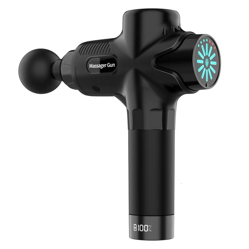 New fascia gun massage gun sports fitness massager electric impact gun muscle relaxation massage artifact