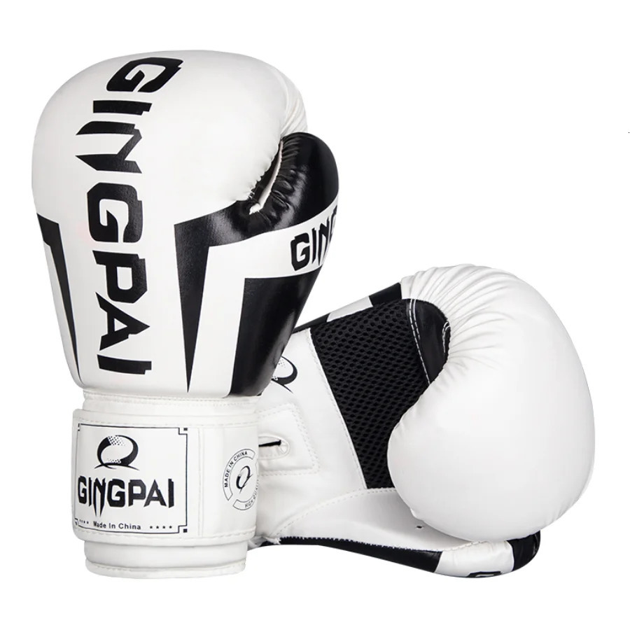 6/8/10/12oz Kids Women/Men Boxing Gloves Sanda Sparring Muay Thai MMA Karate Punch Training Mitts Kickboxing Boxe De Luva DEO 241008