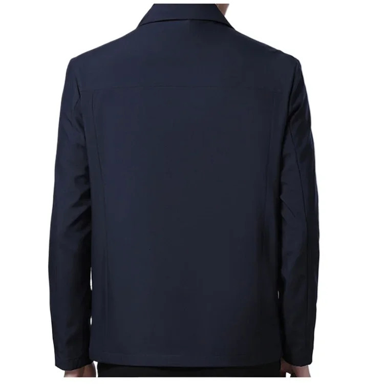 Aviation Airbus A340 Pilots Man Jackets Casual Loose Flip Collar Zipper Spring Autumn for Men Coat 241009