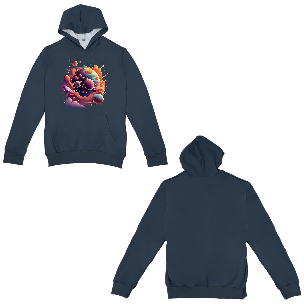 New Men's Hooded Sweatshirt Breathable Drawstring Loose Fit Hoodie for Man Woman Black Oversized Pullover Hoodie Street wear Hip Hop Thick Fleece