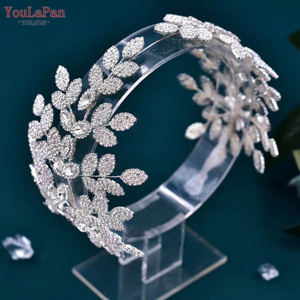 YouLaPan HP518 Bridal Headband Wedding Hair Accessories Alloy Leaf Headwear Womens Jewelry Bridal Headwear Hair Decoration 241018