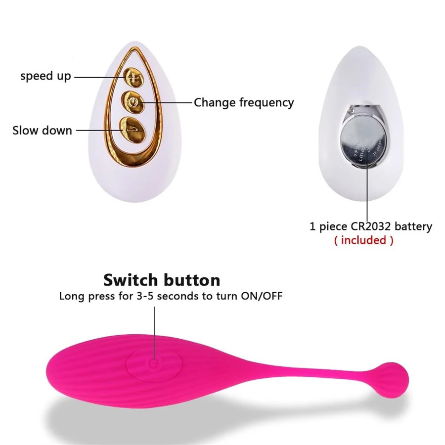 Wireless Remote Control Jump Eggs Masurbator Vibrators Vaginal GSpot Massager Vibration Adult Products Female Sex Toys 241009