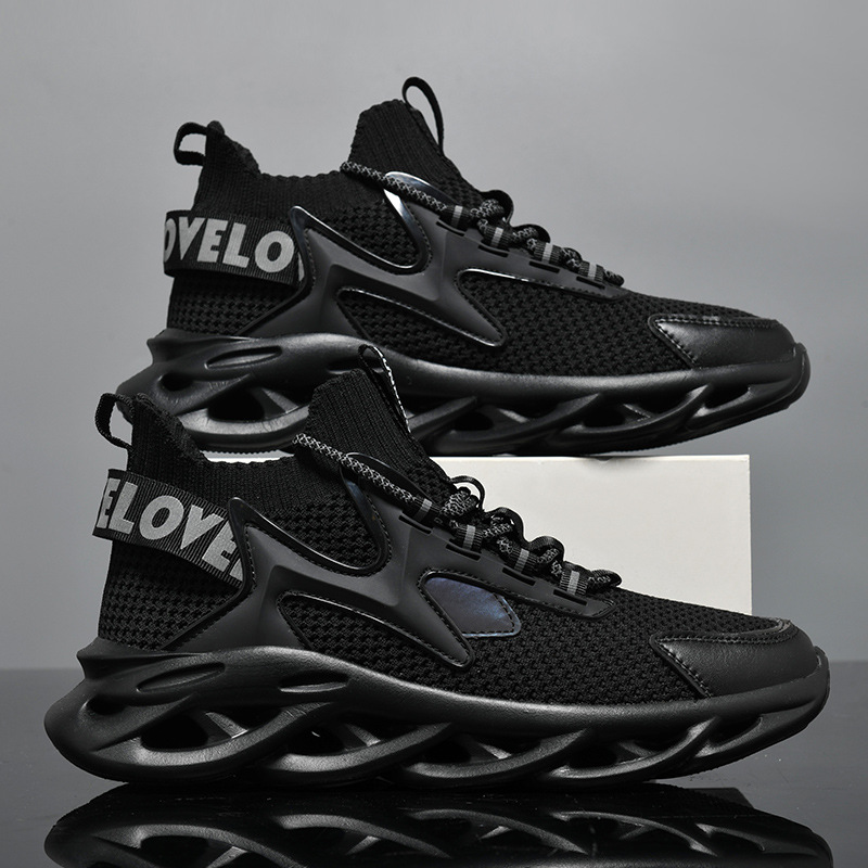 New men's shoes sports casual shoes plus size running shoes mesh trendy shoes Free shipping