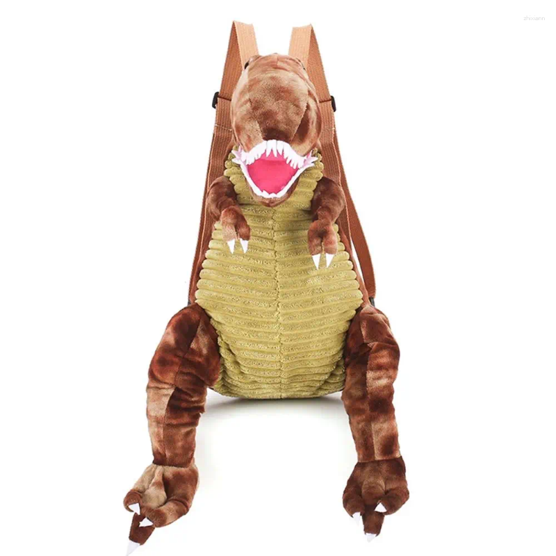 2025 NEW Backpack Plush Bags Toys Kids For Boys Girls Doll Bag Korean Style Handbag Children Cute Small Dianosaur Backpacks zhanyishengli
