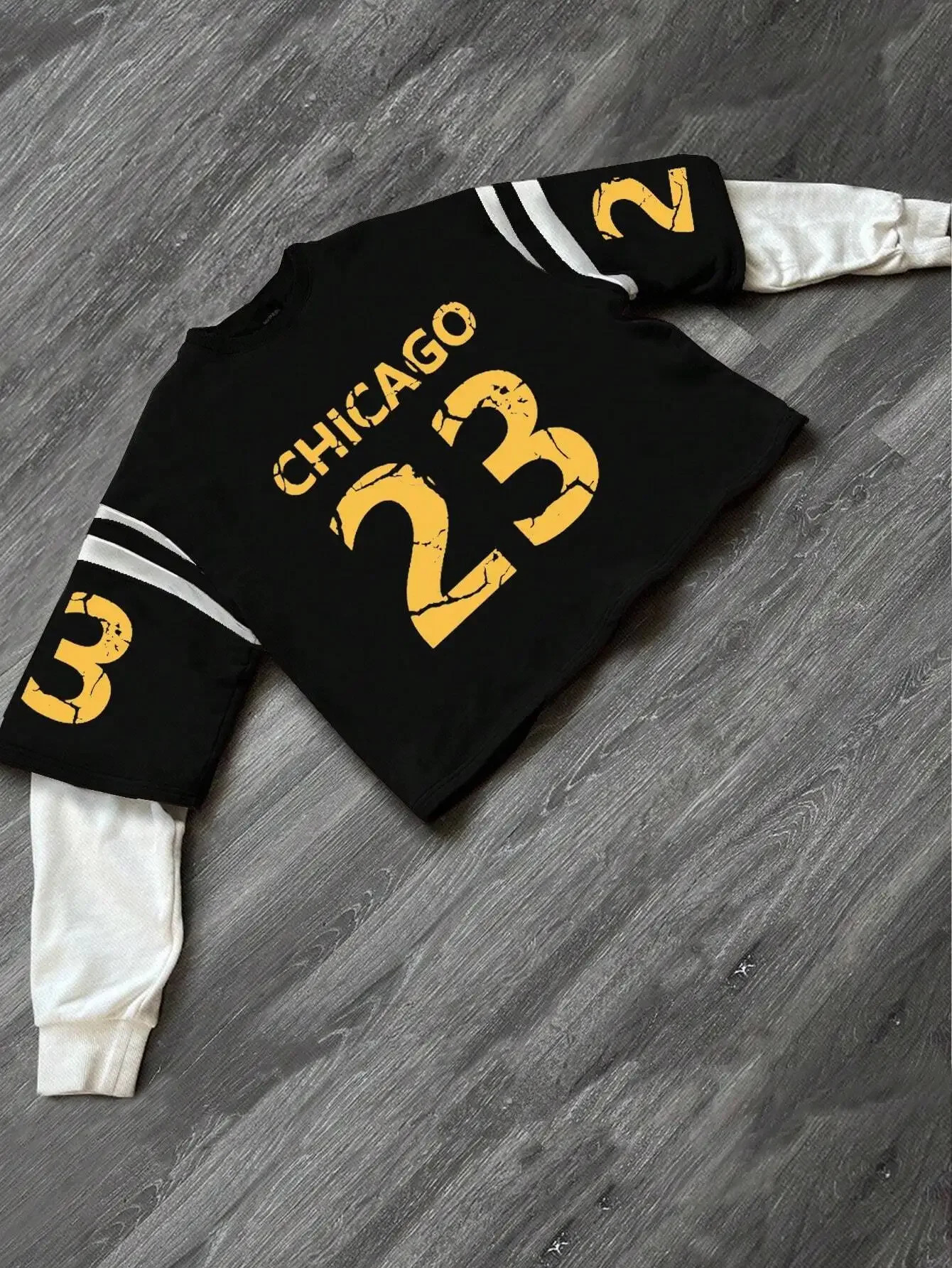 Y2K long sleeved mens shirt Harajuku hip-hop womens digital graphic printed oversized T-shirt Gothic casual cotton top 241019