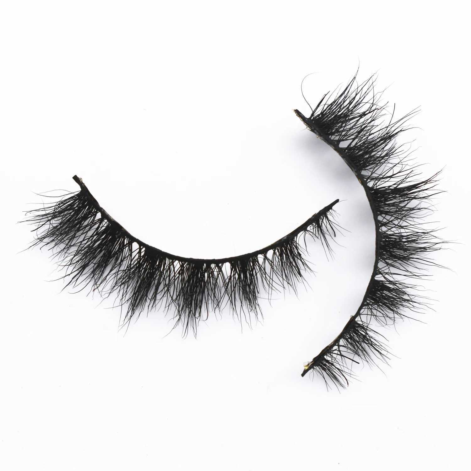 Mink Eyelashes 3D Mink Lashes Thick HandMade Full Strip Lashes Cruelty Free Mink Lashes False Eyelashes Makeup Lashes ExtensionXJ241019