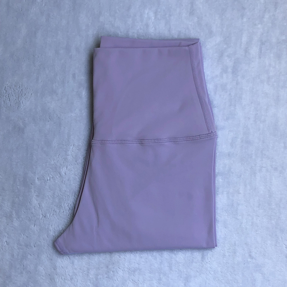Women High Waist Designer Yoga Pants Solid Color Workout Leggings Elastic Gym Wear Tights Sports Running Fitness Stretchy Soft Comfortable Activewear