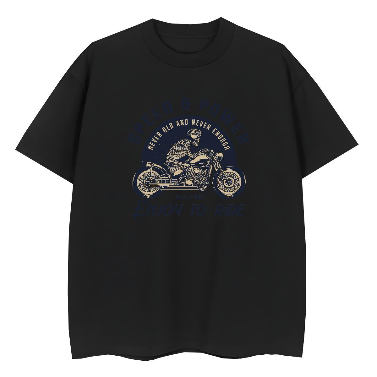 Factory Direct T-Shirts 100% Cotton 230g Breathable Crew Neck Sports Casual skull Women Tshirts Popular Graphic Tops Tees