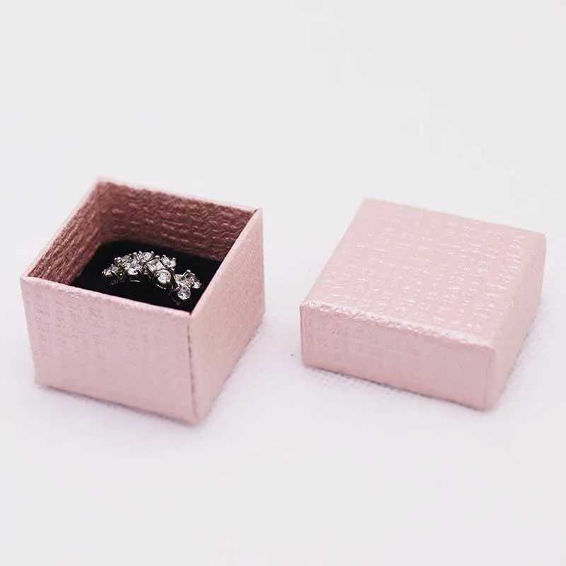 Solid Box Ring Display Box Colors Black/White/Light Purple/Yellow Other Sizes Cute Exquisite Practical Jewelry Storage Packaging W241019