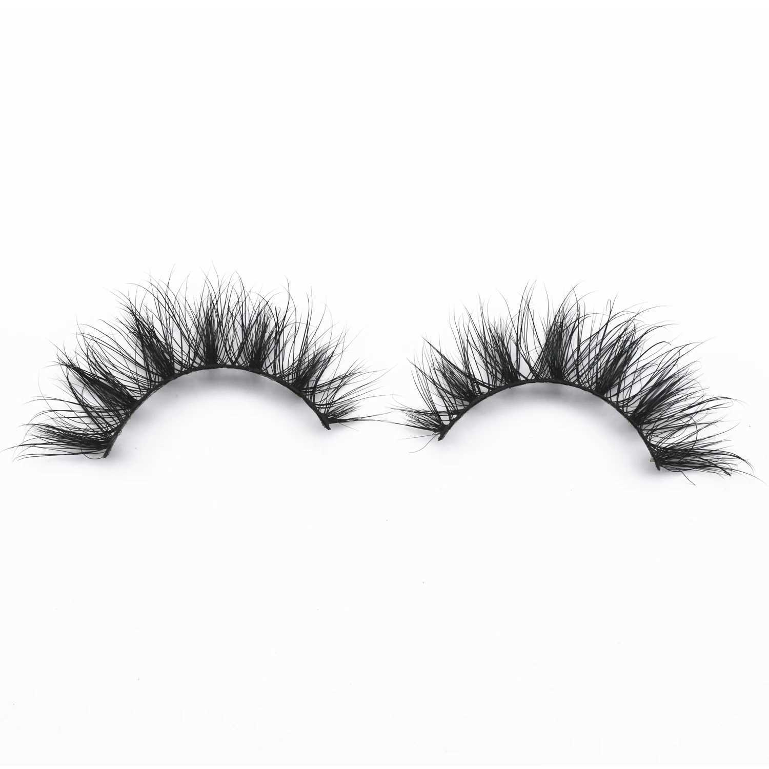 3D Mink Eyelashes Natural Long Lashes Wispy Lashes 3D Mink Lashes 100% Cruelty-free Real Mink Fur False Eyelashes Makeup LashesXJ241019