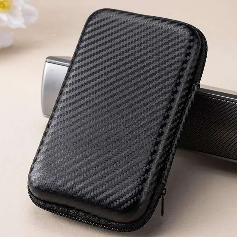 Portable Eva Zipper Pouch Hard U Disk Data Cable Storage Mobile Phone Charger Protection Bag