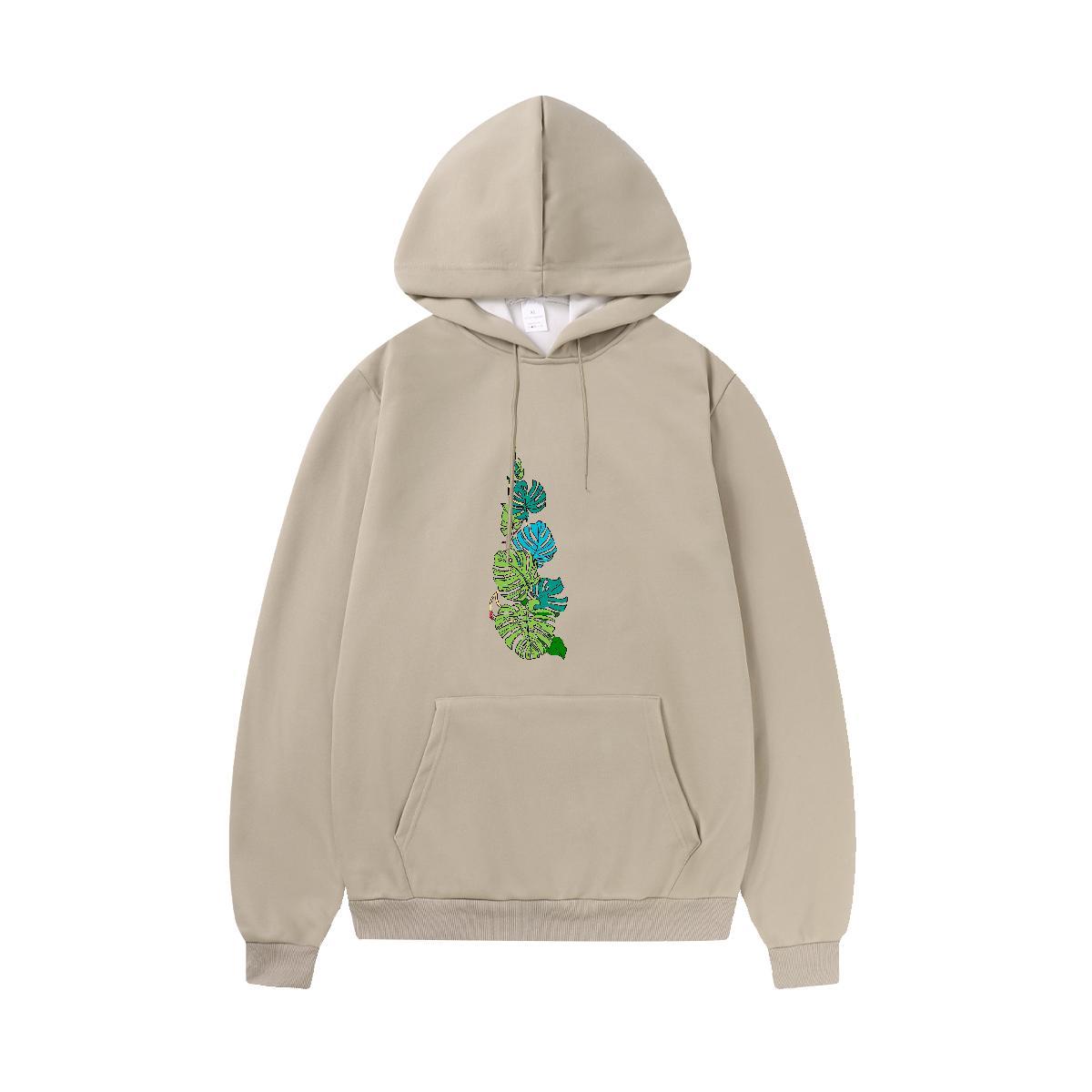 New Arrival Man Hoodie Long Sleeve Drawstring Cool Design Couples Hoodie DIY Printed Pullover Hoodie Hip Hop Tech Fleece