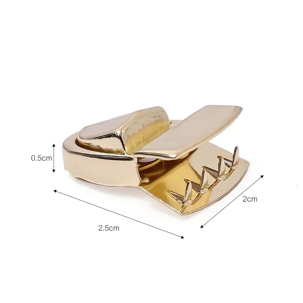 510pcs Metal Locks Bag Clasp Catch Buckles for Handbags Purse Tote Clres Snap Clasps DIY Craft Hardware Case Accessories 241017