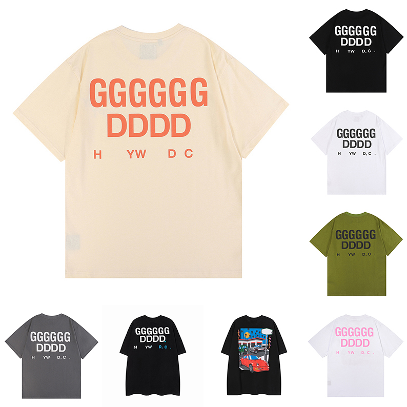 Designer Classics T Shirts Mens Designers T-shirts 100% Cottons Graphic Tee Man s casual shirt Luxurys 3D Tops Clothing High Street Shorts Sleeve Clothes