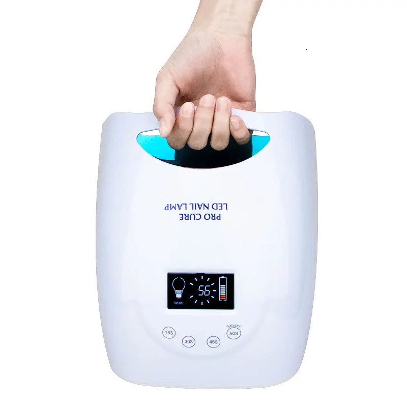 Charging 48W UV LED tail light used for Manicure wireless battery nail dryer used for curing gel polishing cordless nail art tool light 241018