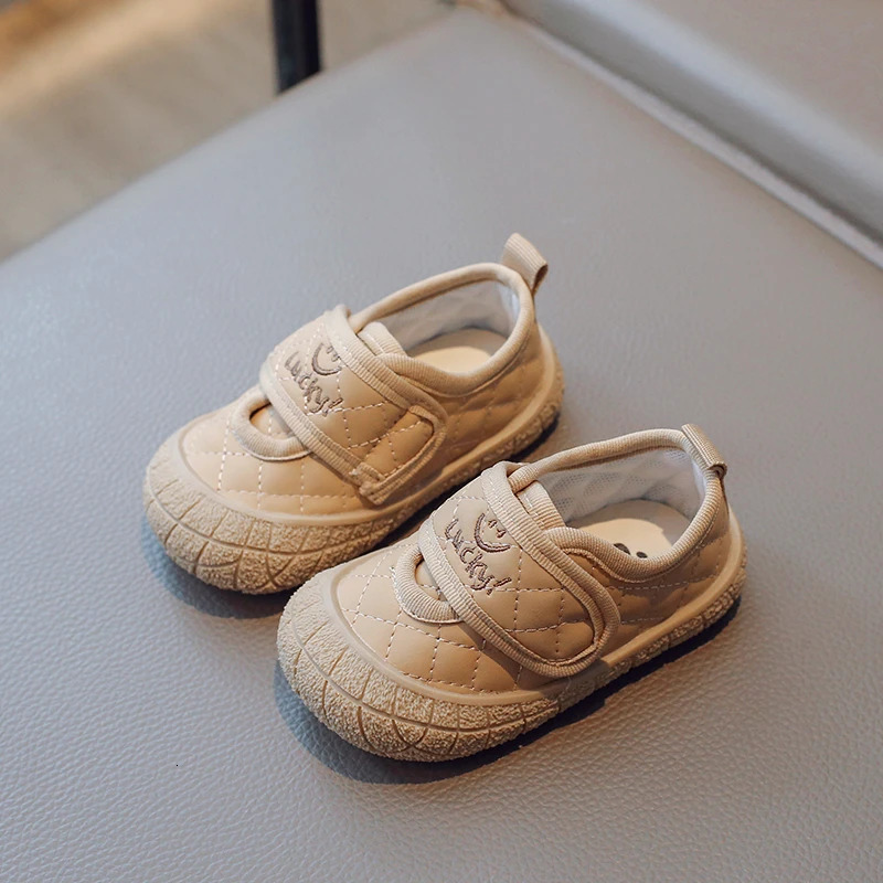 Childrens Toddler Shoes Four Seasons Soft Soled Casual for Boys Girls 06 Years Old Khaki Matching Kids Single 241018