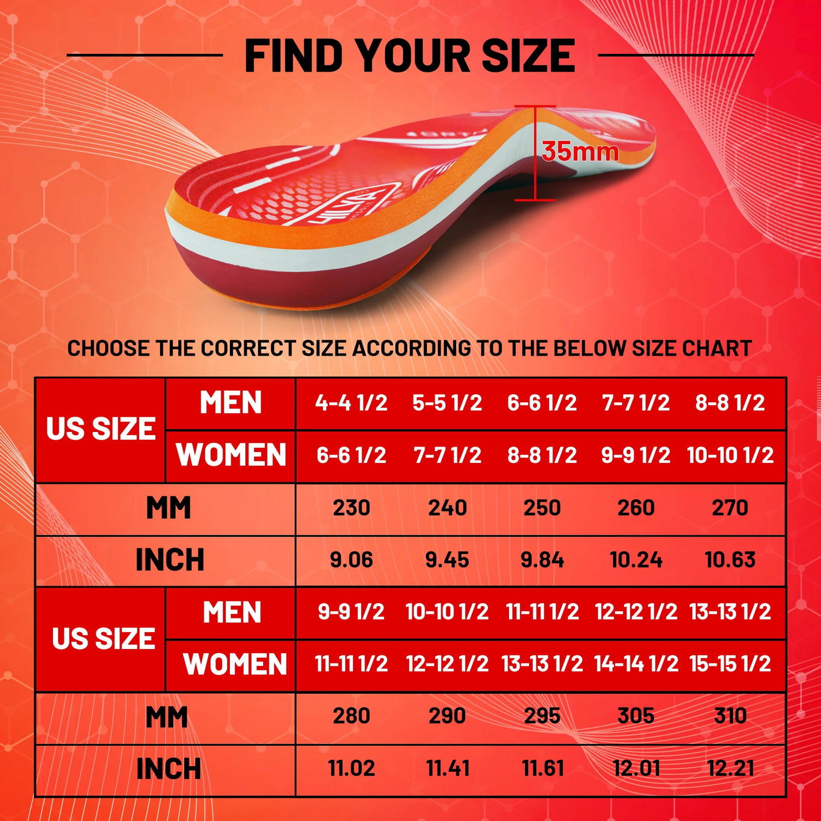 220lbs Plantar Fasciitis Orthopedic Sport Insole High Arch Support Men Women Sole Flat Feet Pain Relief Ortic Shoe Insert 241019