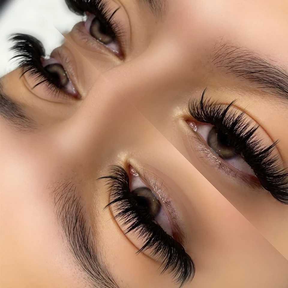RED SIREN Mink Eyelashes With Spikes New Design 16mm/18mm/20mm/25mm Thick Natural Strip Lashes Mink Fluffy Lash SuppliesXJ241019