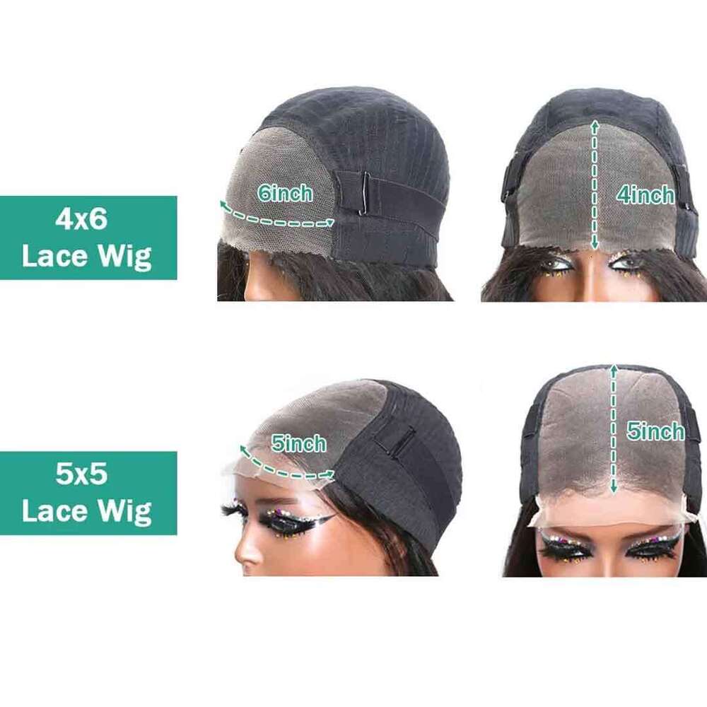 Wear and x Go Glueless Wigs Human Hair HD Curly for Women Real No Glue Lace Wig Pre Cut For Beginners