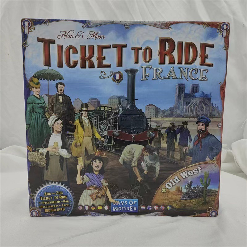 Ticket to Ride Europe Board Game English Family Multiplayer Friends Party Play Cards Game Plot Collection Toys Gifts 240905