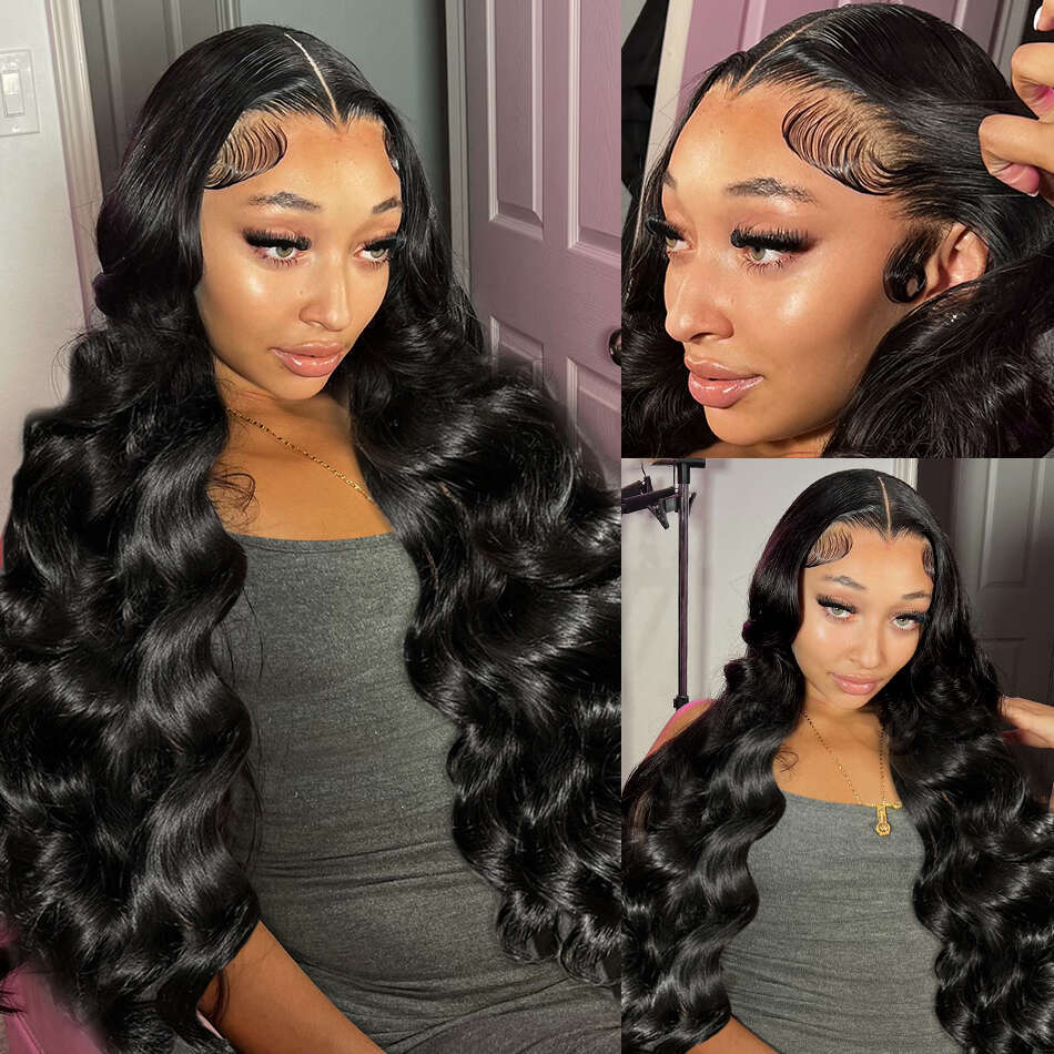 Luvin 30 Inch Body Wave Front 13x4 13x6 Lace Frontal Brazilian Wig Human Hair Wigs For Black Women