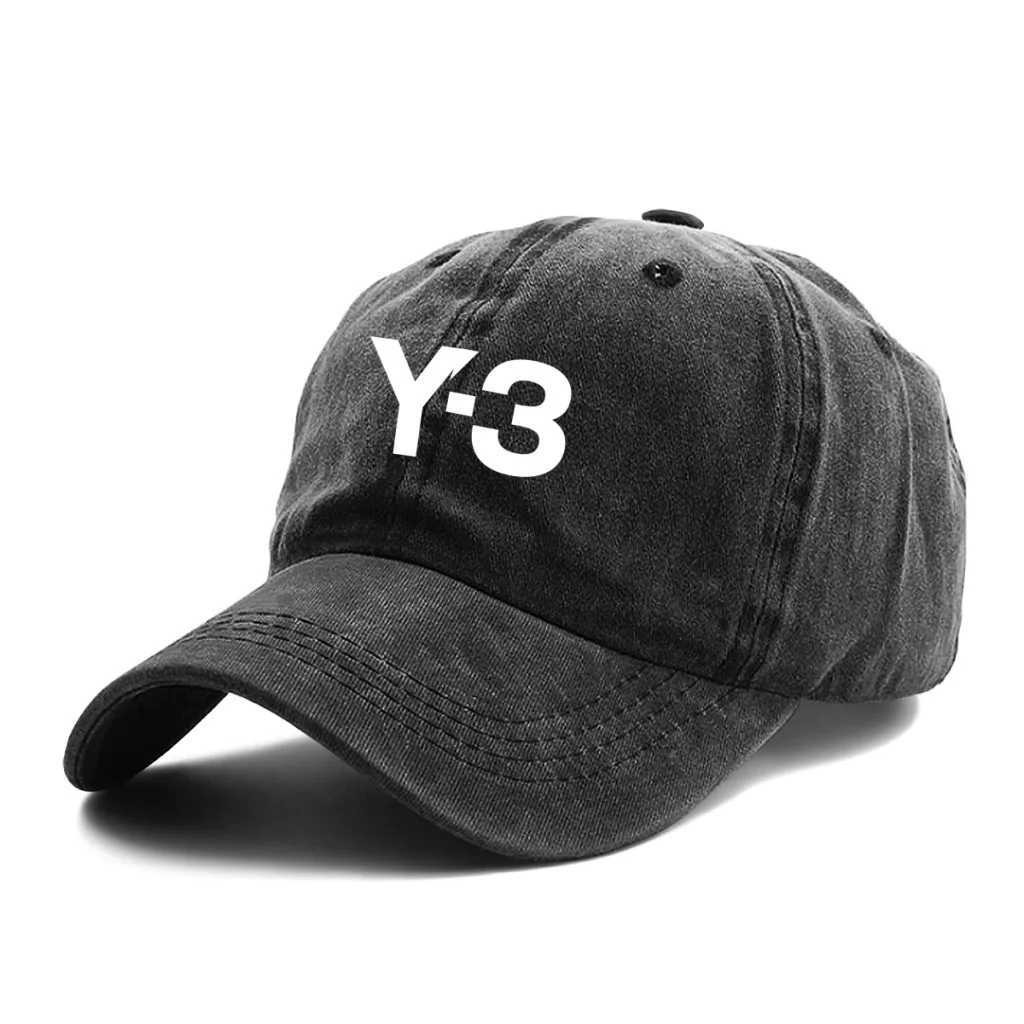 Y-3 baseball cap unisex cotton adult adjustable hat suitable for womens hip-hop W241019
