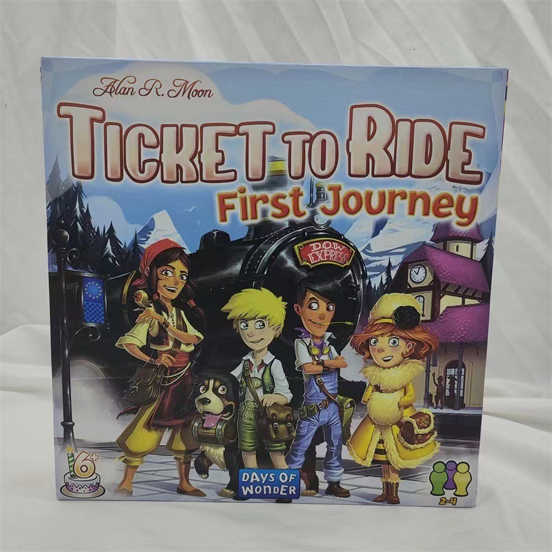 Ticket to Ride Europe Board Game English Family Multiplayer Friends Party Play Cards Game Plot Collection Toys Gifts 240905