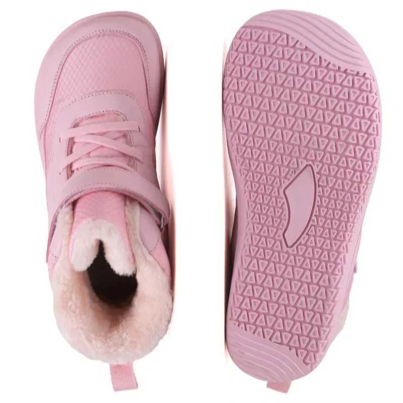 Athletic Outdoor Suitable for young children small and large cotton shoes childrens high heels boys and girls zero drop shoes H241019