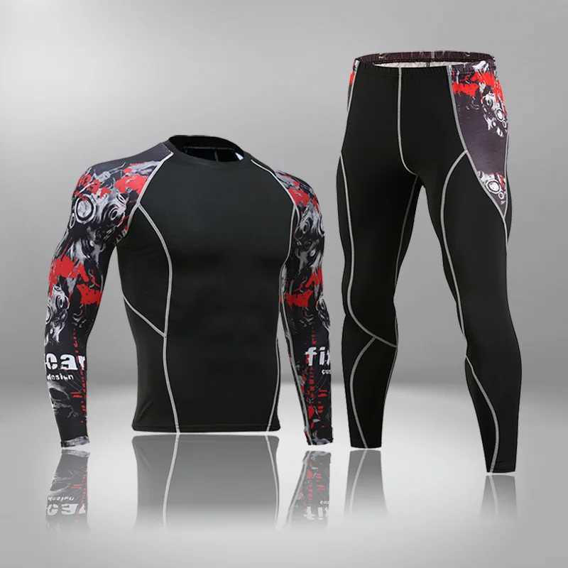 High quality sportswear mens compressed wool sweater for quick drying and warmth mens gym sleeping sportswear W241018