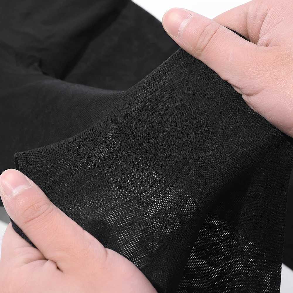 Socks Hosiery Women Sexy Thin Transparent Silky Pantyhose Gothic Black Sexy Vintage Leopard Animal Pattern Shr Tights Seamless Stockings Y2408330SHGE