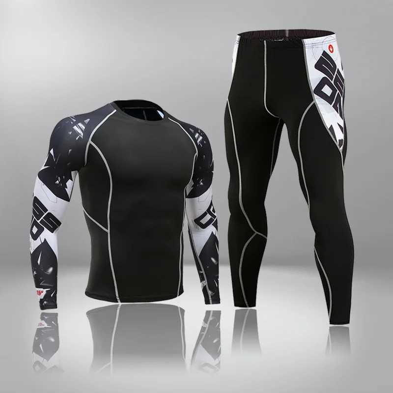High quality sportswear mens compressed wool sweater for quick drying and warmth mens gym sleeping sportswear W241018
