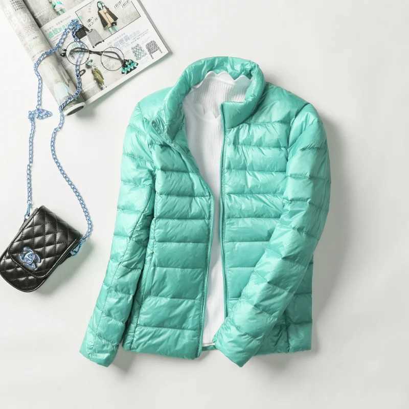 Purple Women Packable Down Jacket Female Ultralight Camping Hiking Waterproof Winter Coat Outdoor Windproof Warm Puffer JacketsX241019