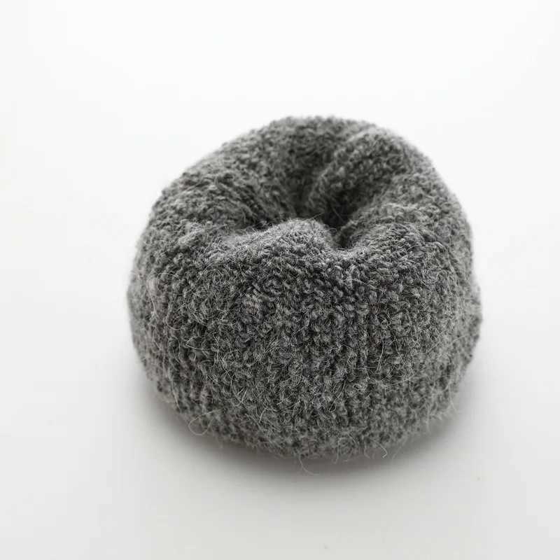 Super Thicken Winter Socks Merino Wool Socks Russia Winter Warm Male Socks Solid Color Warm MeiasXJ241019