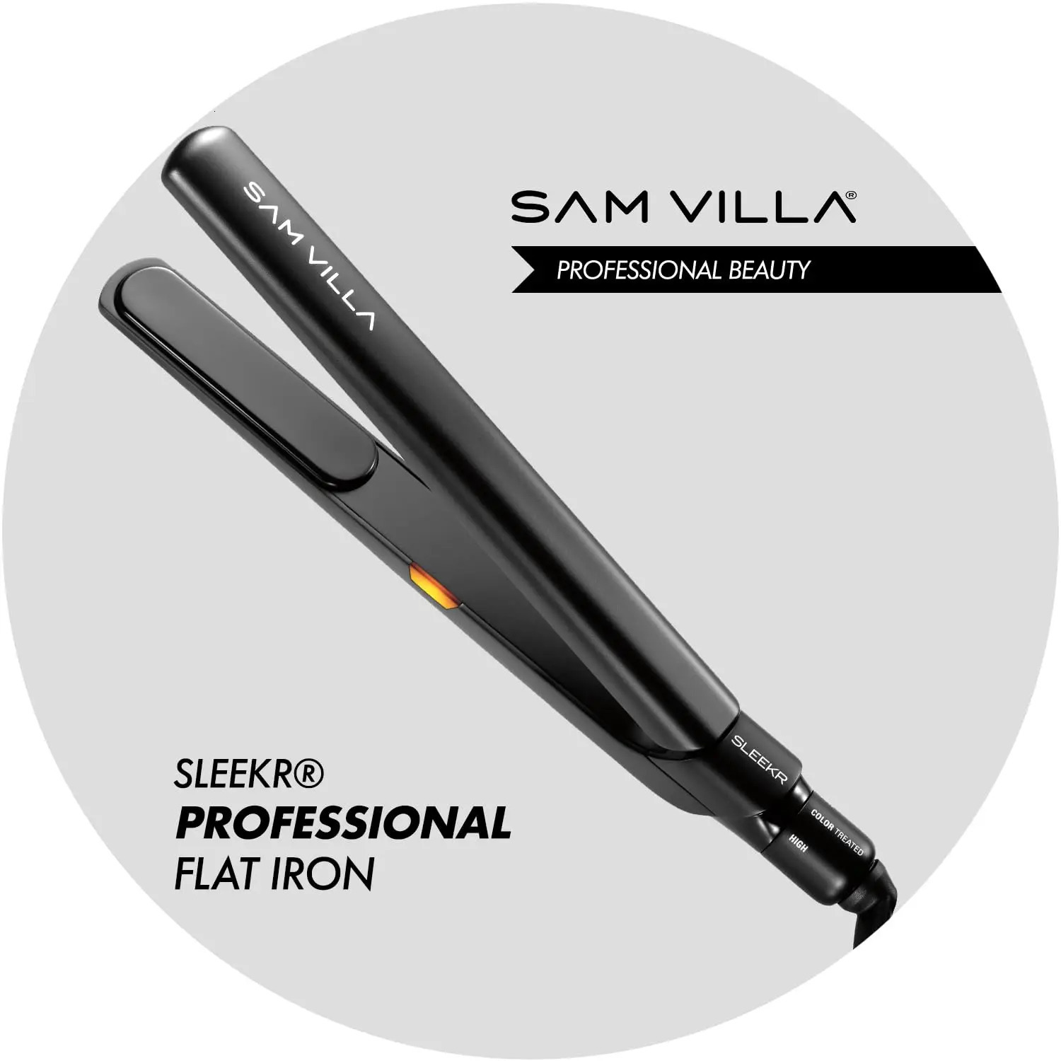 Professional ceramic tourmaline ion flat iron straightener with precise thermal control 241018