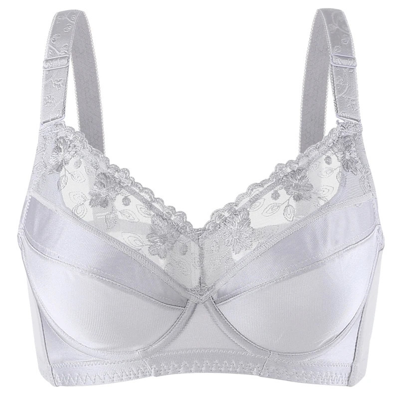 Womens smooth and sexy full coverage underwear without padding bra 34 36 38 40 42 44 48 B C D E F G H 241008