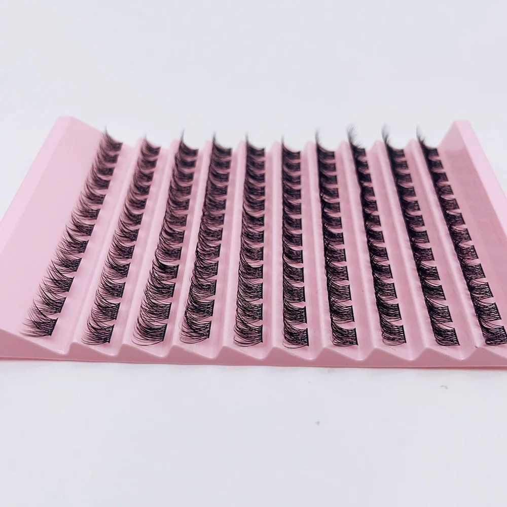 DIY Clusters Eyelash Extension Segmented Lashes 120 Volume Natural Cluster Segmented Eyelashes Bundle LashesXJ241019