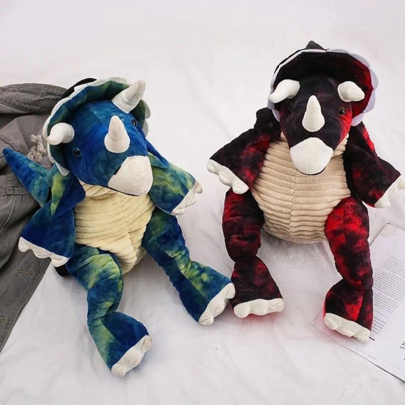 2025 NEW Backpack Plush Bags Toys Kids For Boys Girls Doll Bag Korean Style Handbag Children Cute Small Dianosaur Backpacks zhanyishengli