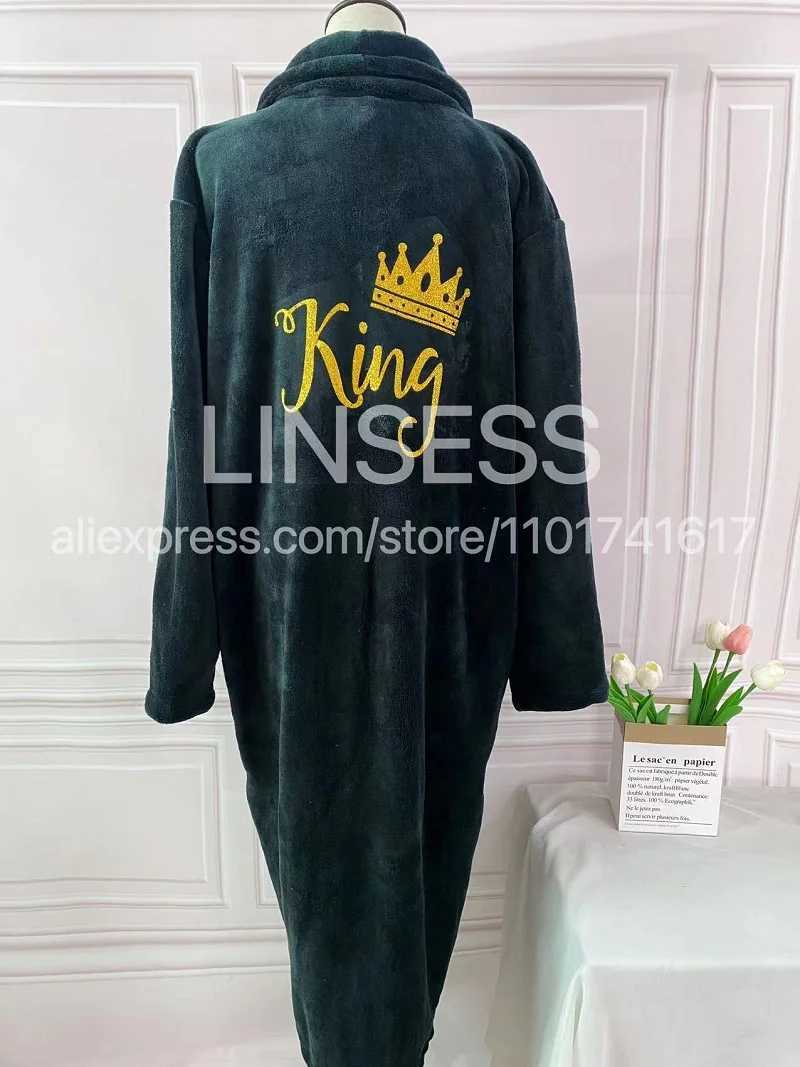 Customized Honeymoon Robes Couples Spa Robes Gift Bride And Groom Gift Mr Mrs Bathrobes Flannel Anniversary King Queen BathrobesXJ241018